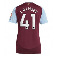 Aston Villa Jacob Ramsey #41 Hjemmebanetrøje Dame 2024-25 Kortærmet